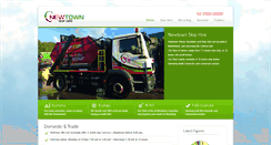 Desktop Screenshot of newtownskips.co.uk